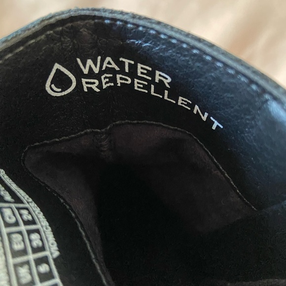 Vionic Carnelia Bootie Boot Women Size 7.5 Black Water Resistant Stacked Heel - Picture 10 of 11